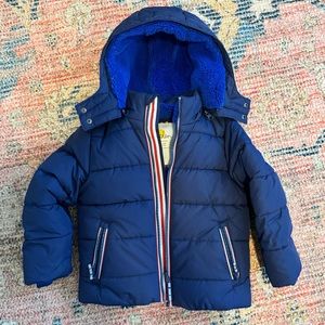 Boden Water Resistant Sherpa-Lined Jacket 4-5y